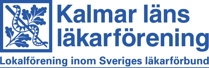 Logotyp för Kalmar läns läkarförening.