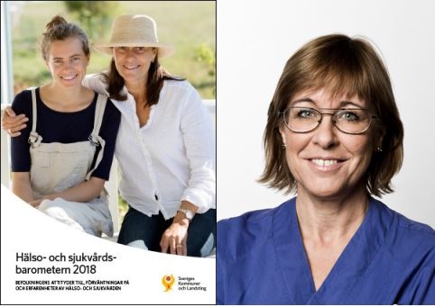 SKL:s Hälso- och sjukvårdsbarometer och Karin Båtelson