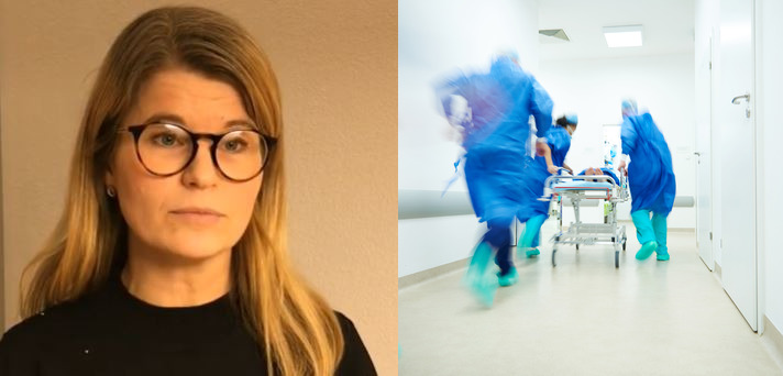 Marie Engman ordförande Sjukhusläkarna Sörmland